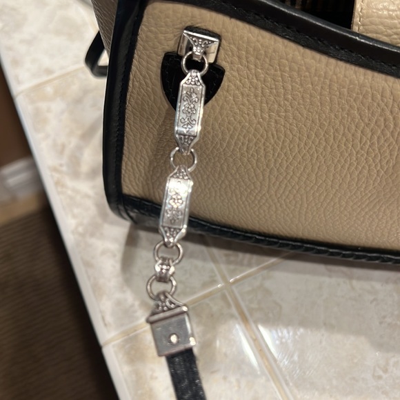 Brighton collectibles Eloise hobo bag, bone/black - Picture 6 of 8